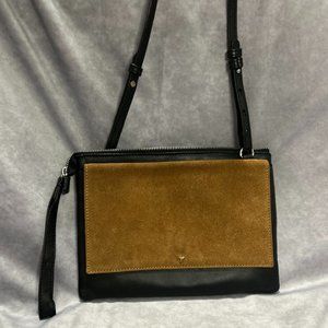 Zara Suede Envelope Purse